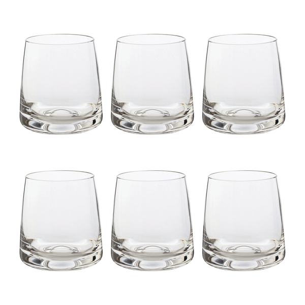 Huntington Modern Pyramid Tumblers - 280ml - 6 Pack