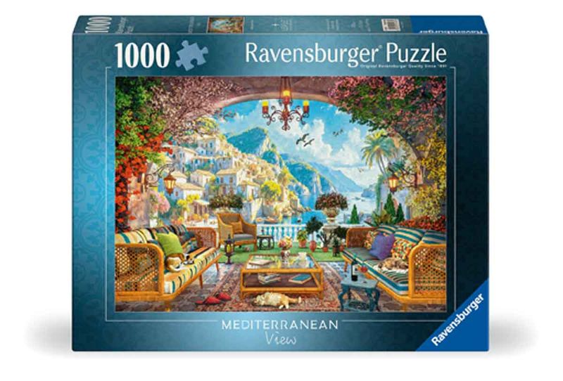 Ravensburger Puzzle Mediterranean Terrace View - 1000 Piece