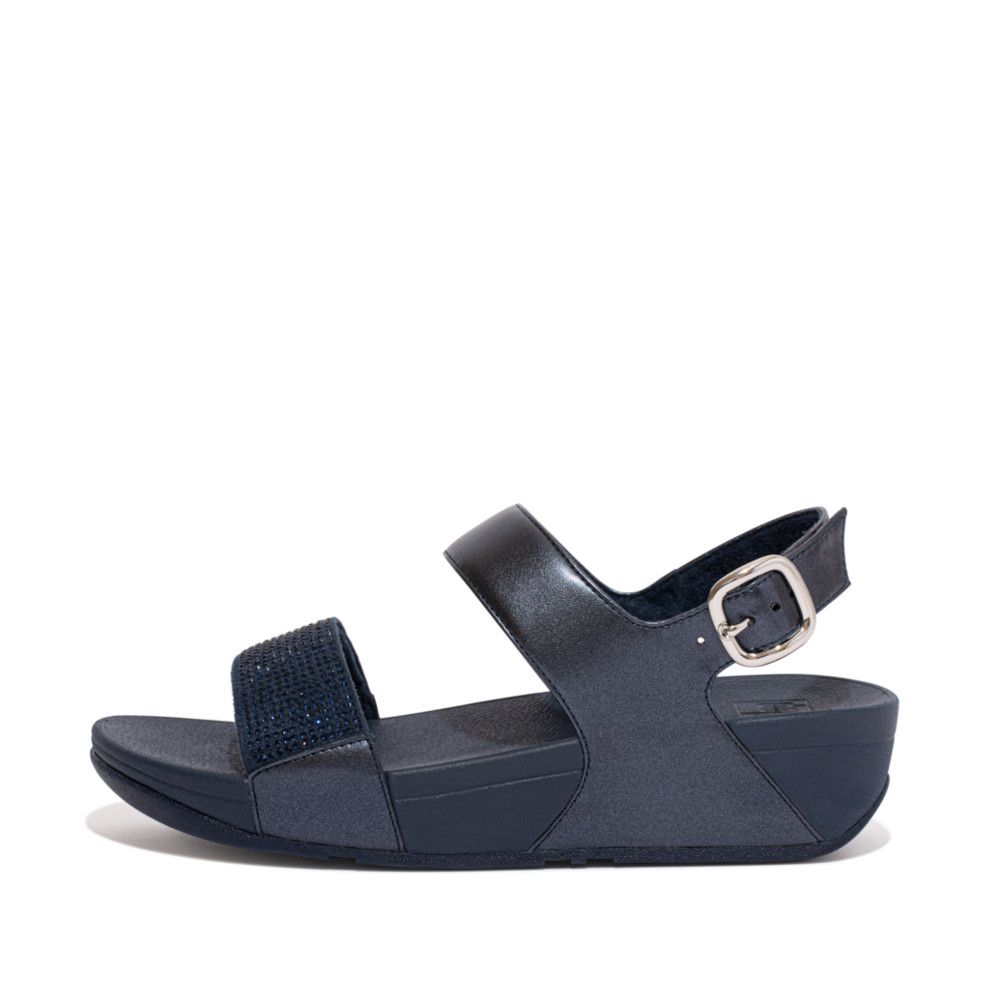 FitFlop Lulu Crystal Sandal Midnight Navy | Buy Online in South Africa ...