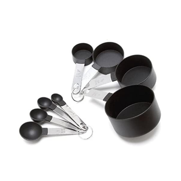 Cooking and Baking Measuring Cups and Spoons Set of 8