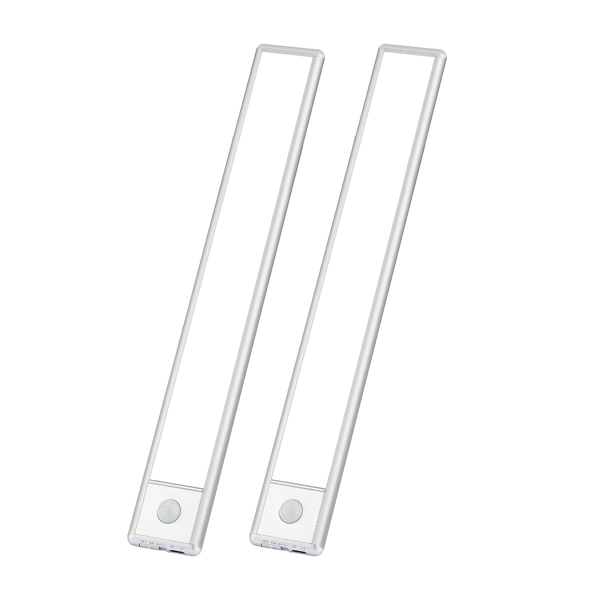 2 Pack Under Cabinet Lights with Motion Sensor LED Wireless Closet Lighting
