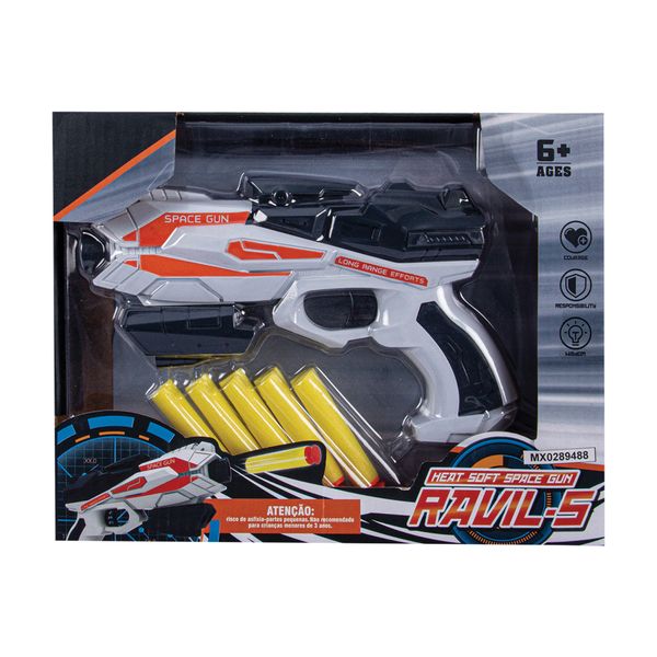 Blaster Space Gun Soft Bullet Toy