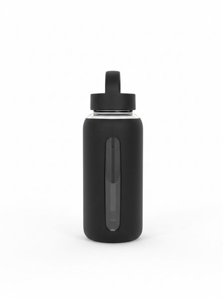 Daily Drench 800ml Glass Water Bottle