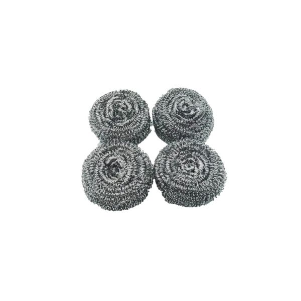 Stainless Steel Scrubbers - Ideal for Pots - Pans - Stove - Pack of 4