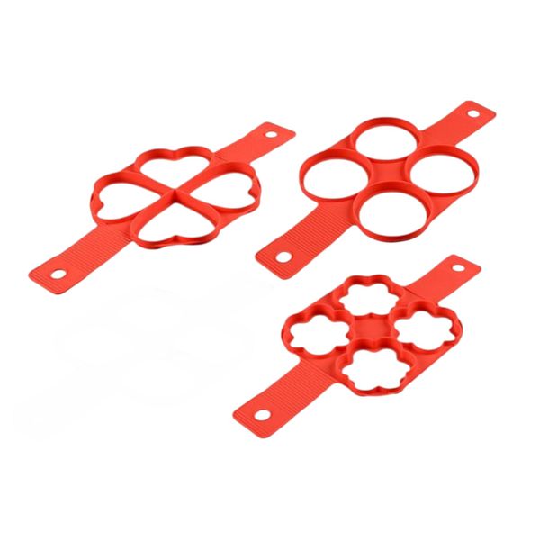 Pancake Maker Omelette Egg Shaper Nonstick Cooking Kitchen Molds Set of 3