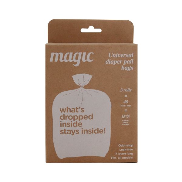 Magic Diaper Bin Bags - 3 Rolls