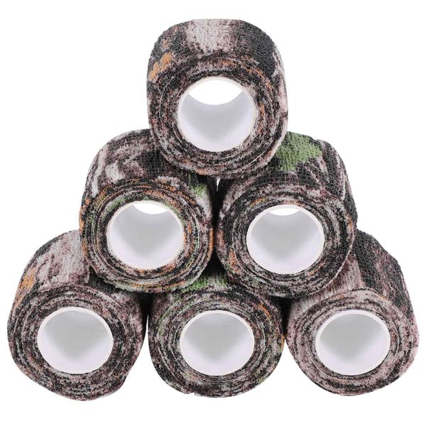 6 Roll Camouflage Tape For Camping Hunting Bike Telescope