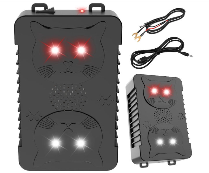 2 Pack Engine hood Ultrasonic Rodent Repellent for Car Engines