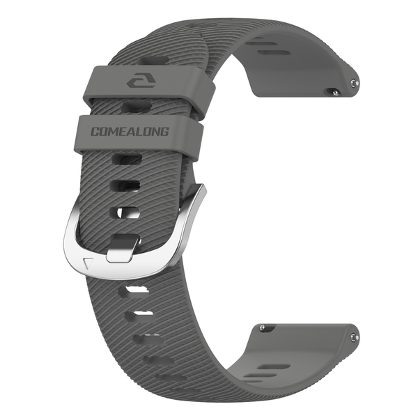 Comealong 18mm Wavy Watch Strap Compatible With Garmin Vivoactive 4S/Venu3S