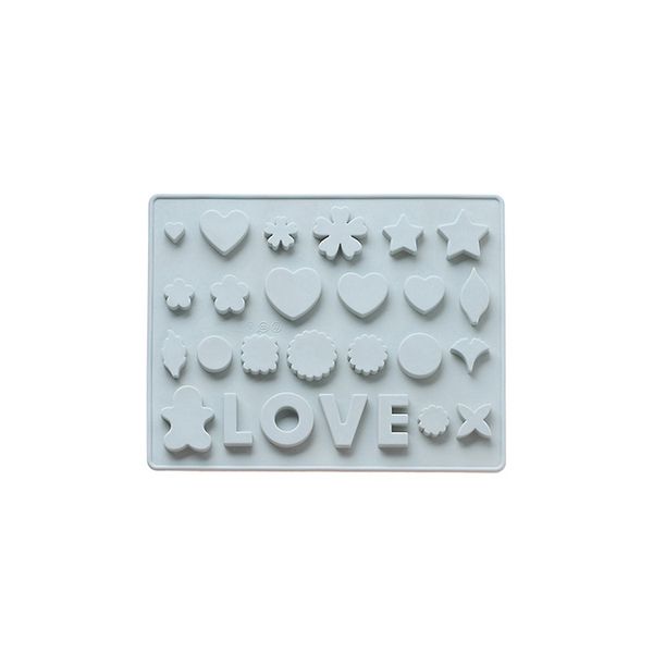 iKids Baby Food DIY Silicone Mold for Chocolate, Candy, Gummy 26 Love Heart
