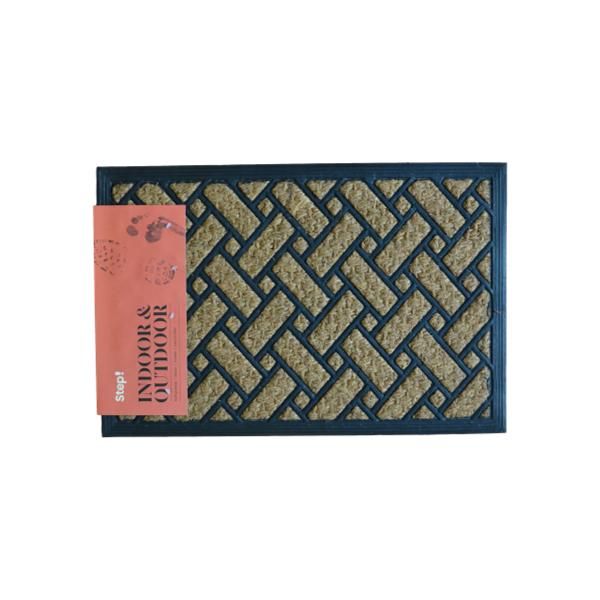 Step Diagonal Blocks Rectangular Doormat - 600 x 400mm