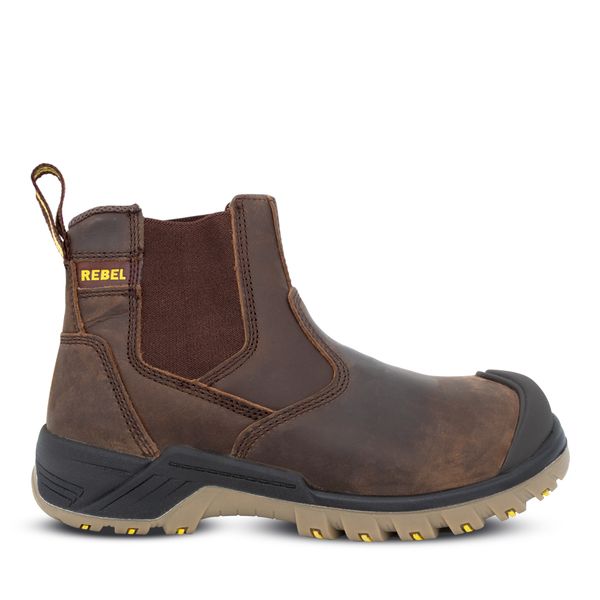 Rebel Crazy Horse Boot-Black