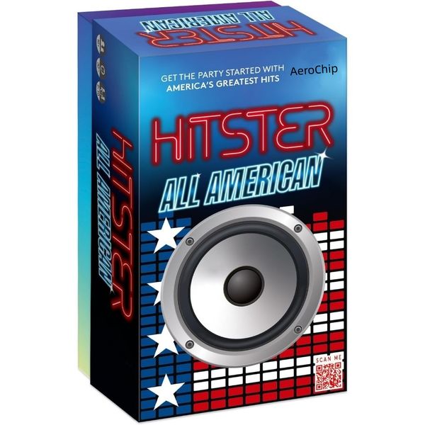 compatible for Jumbo Hitster - All American, Fun Music Quiz Card Game