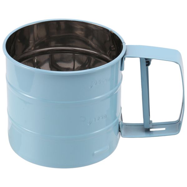 Flour Sifter For Baking With 24 Fine Mesh Stainless Steel Screen