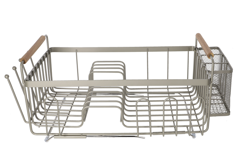 Danny Home Draining Rack with Utensil Holder