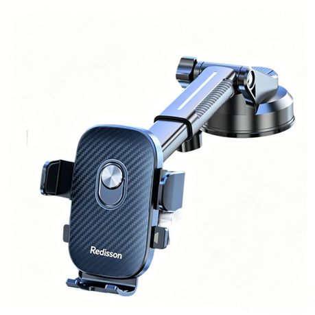 Redisson 360 Rotation Extendable Car Phone Holder Strong Suction Mount Image