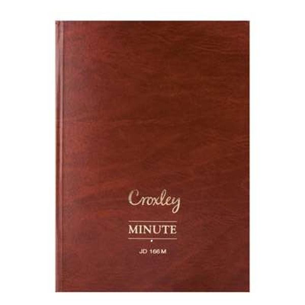 Croxley Account Book Minute Paged with Index - JD166 (2 Pack)