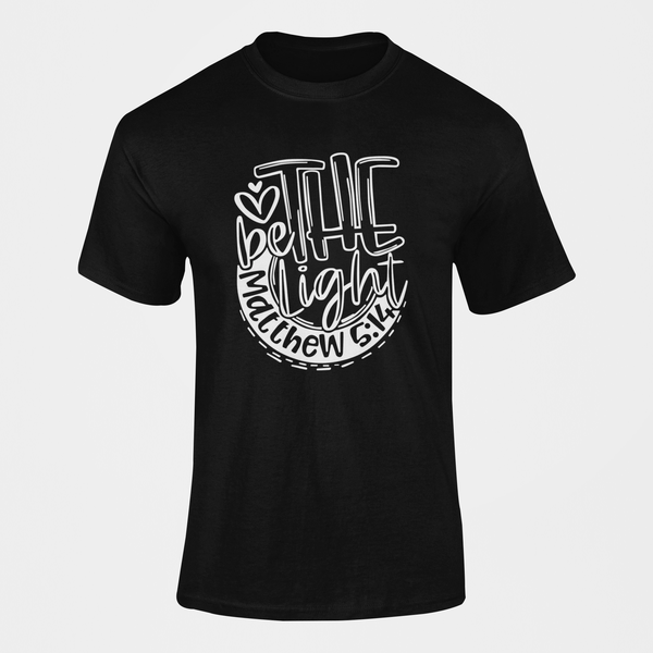 Be the Light Matthew 5 Christian T-Shirt