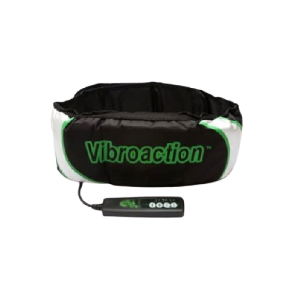 Vibroaction slimming and massage belt