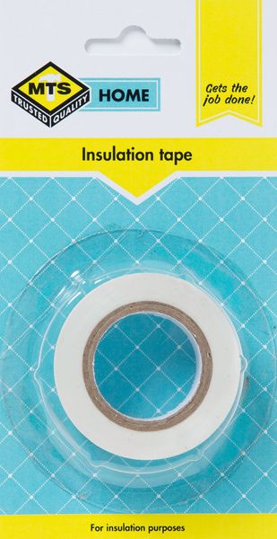 MTS Home Insulation Tape White 10m
