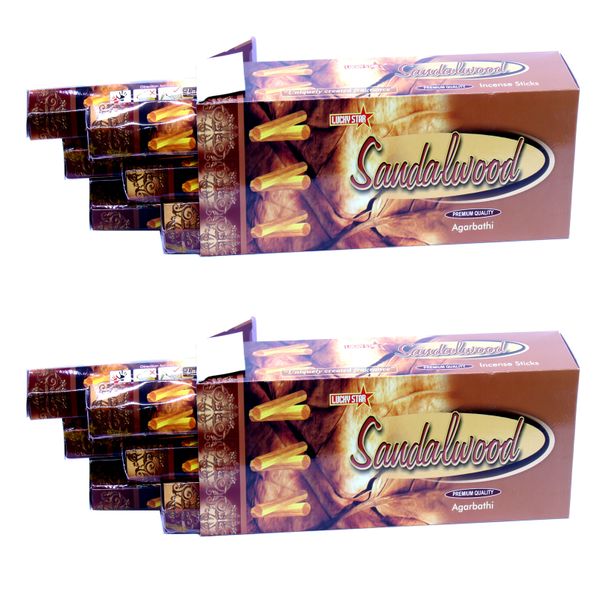Incense Sticks - Sandalwood 9" Premium Quality Agarbatti - 240 Sticks