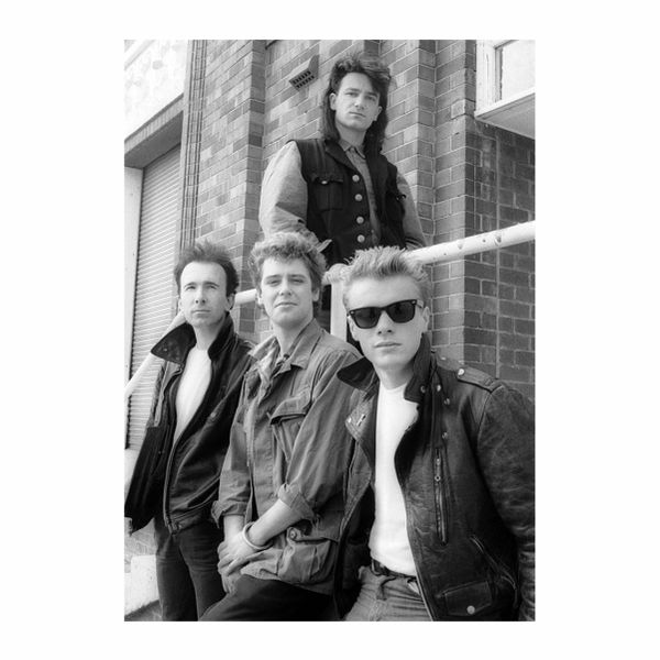 U2 Band Grey Poster - A1