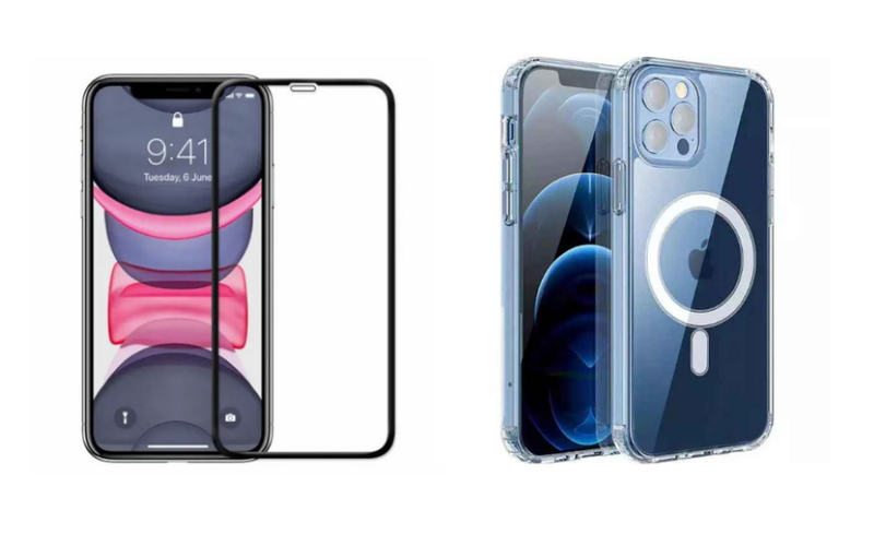 HD Screen &amp; Magnetic Case Cover Compatible with iPhone 11 /XR 6.1" 2019