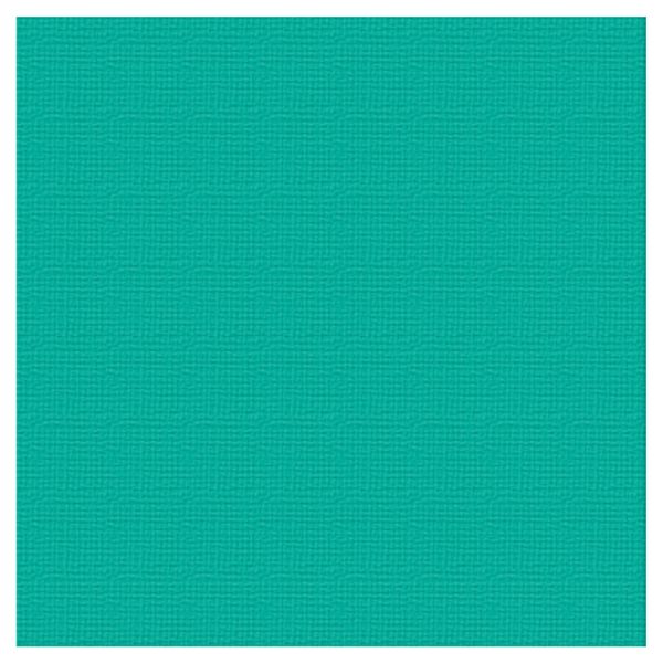 Textured Cardstock 12x12 - Aqua/Spectrum (216gsm, 10 Sheets)
