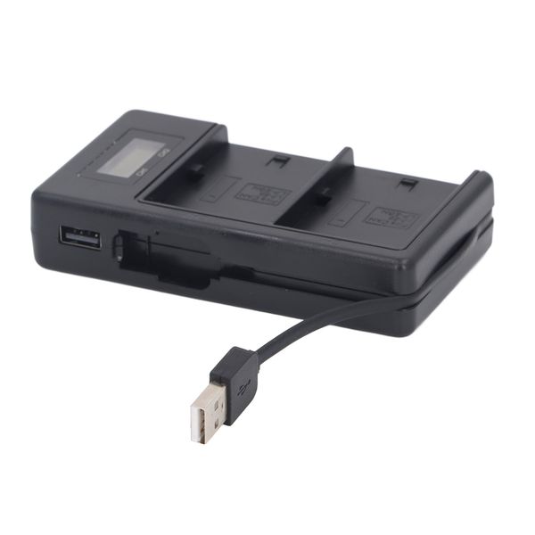 Dual USB Charger for LP-E6/E6NH Batteries