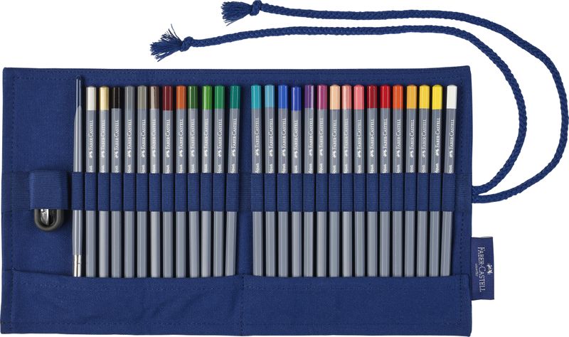 Faber Castell Goldfaber Aqua watercolour pencil 30 pieces in roll