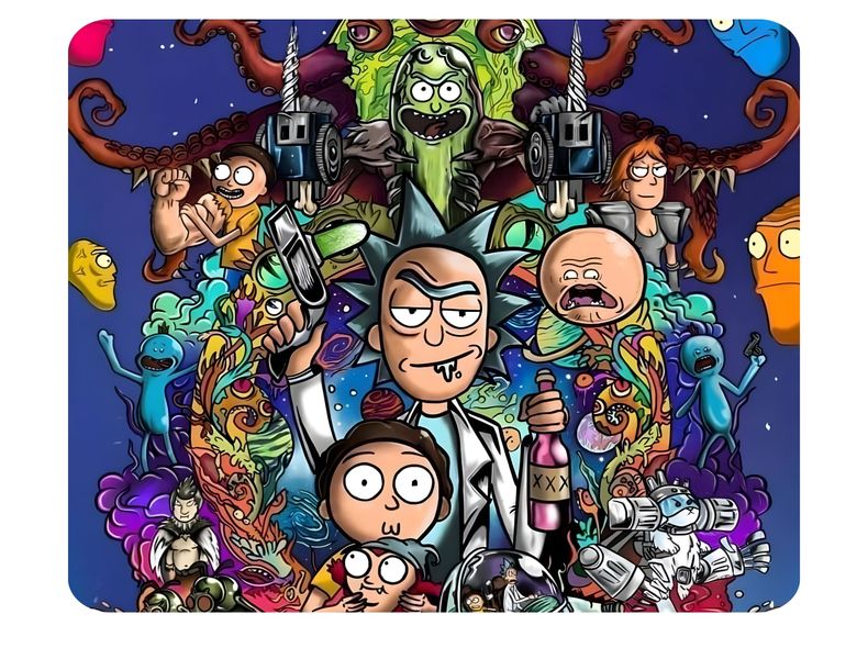 Rick and Morty Mouse Pad