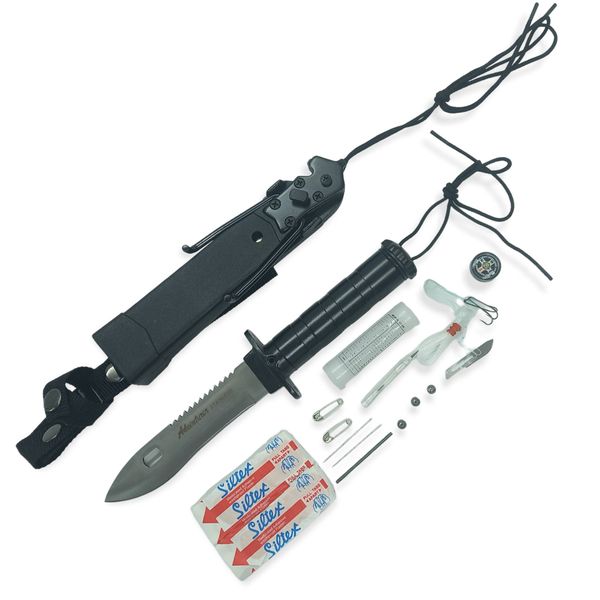 FAS Adventure Survival/Explorer Kit -2113 - Black