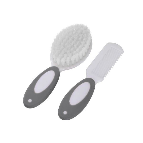Baby Hair Brush and Comb Set Soft Bristles for Newborns Toddlers