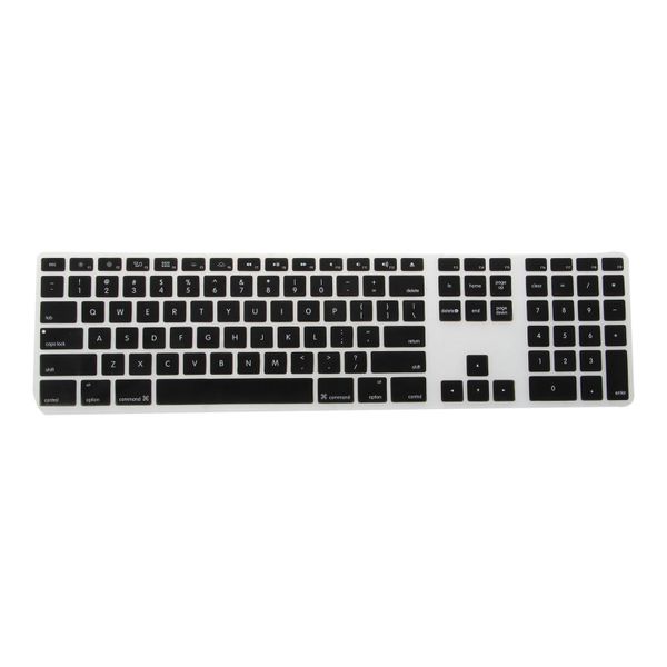 Silicone Thin Keyboard Cover Protector For Apple Imac Transparent