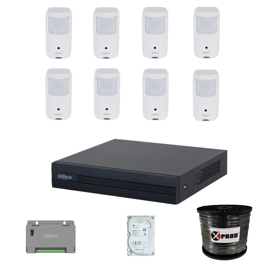 Dahua 8 Channel PIR Camera Kit