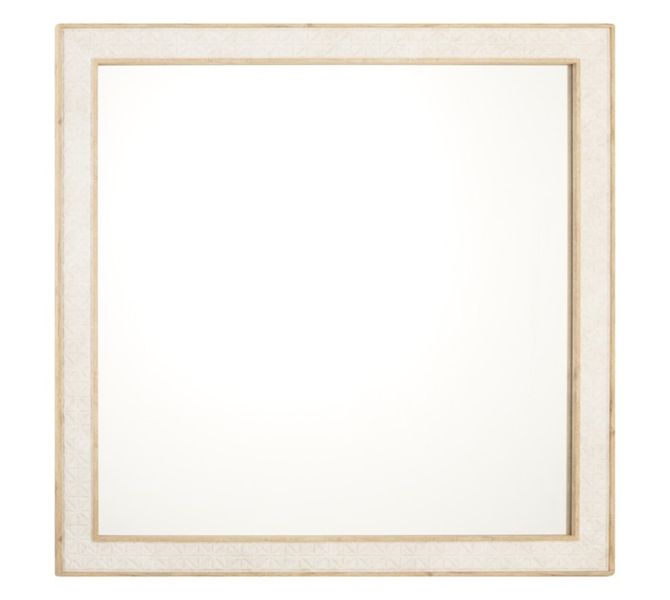 FHouse Mirror - White/Gold (600 x 600mm)