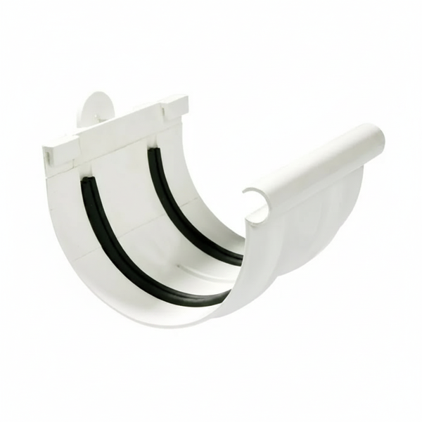 Pvc Gutter Half-Round Connector
