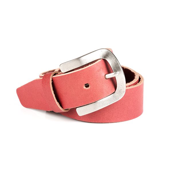 UAC Genuine Leather Vintage Red Mens Belt