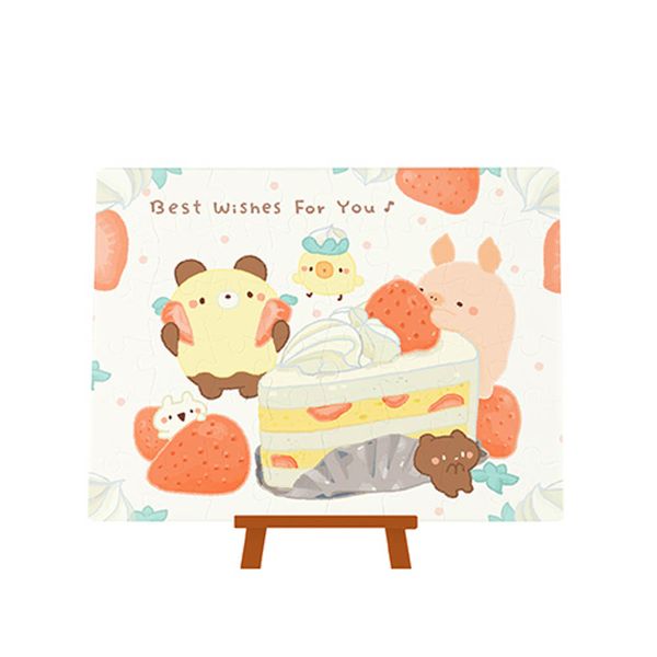 Best Wishes for You - Jigsaw Puzzle Greeting Card (48 pieces)