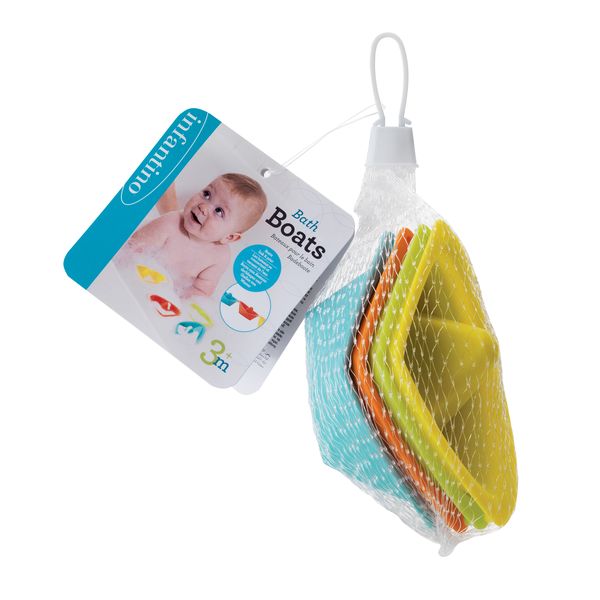 Infantino - Bath Boats 4 Pack