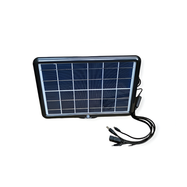 6W 6V Portable Multi-Functional Solar Panel for Outdoor and Indoor Charging