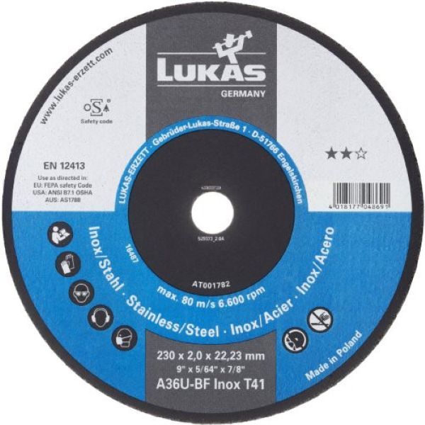 115 X 2.0 Cutting Discs Lukas Brand
