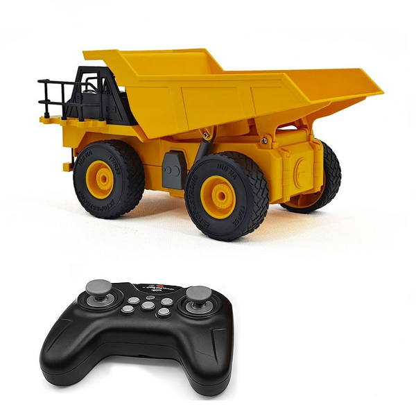 Remote-Controlled Dump Truck, Construction Vehicle, Boy's Toy