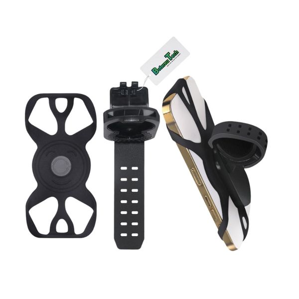 BotereuTech Bicycle Phone Holder Model B06 Resin Black