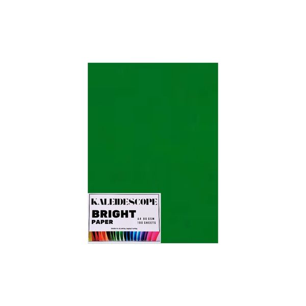 Kaleidescope Specialized Bright Paper-A4-80gsm-3x100sheets-Emerald Green