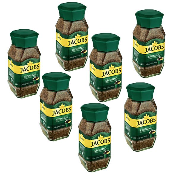 Jacobs Kronung Instant Coffee - 7 x 200g