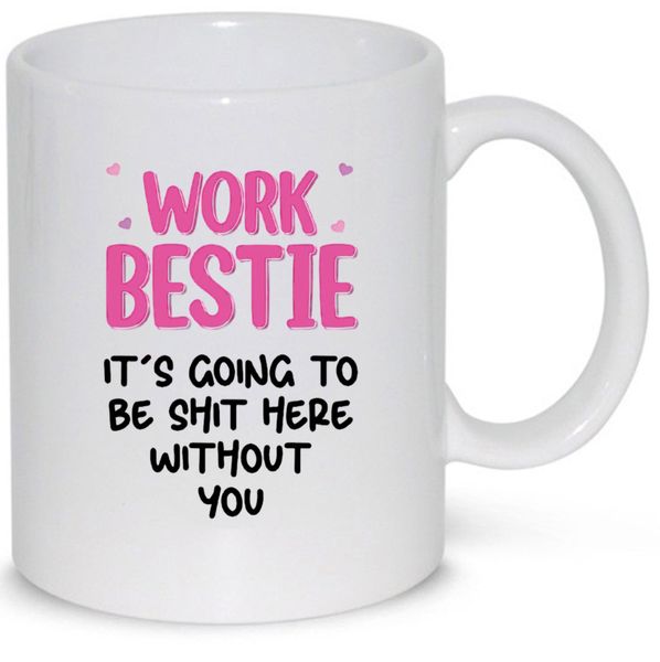 Work Bestie Colleague Friend Leaving Gift 11Oz Premium Coffee Mug