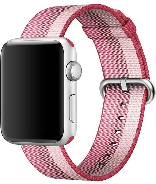 Nylon Strap Compatible with Apple Watch 38 / 40mm - Pink