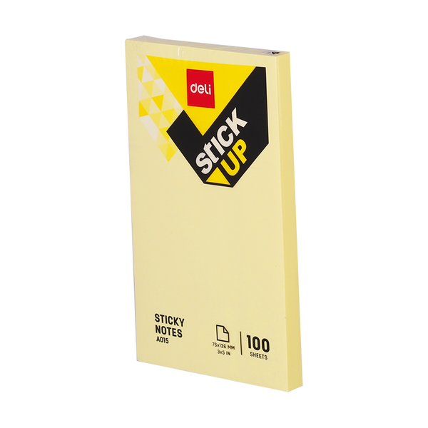 DELI Sticky Notes 76x127mm - Pastel (Blue)