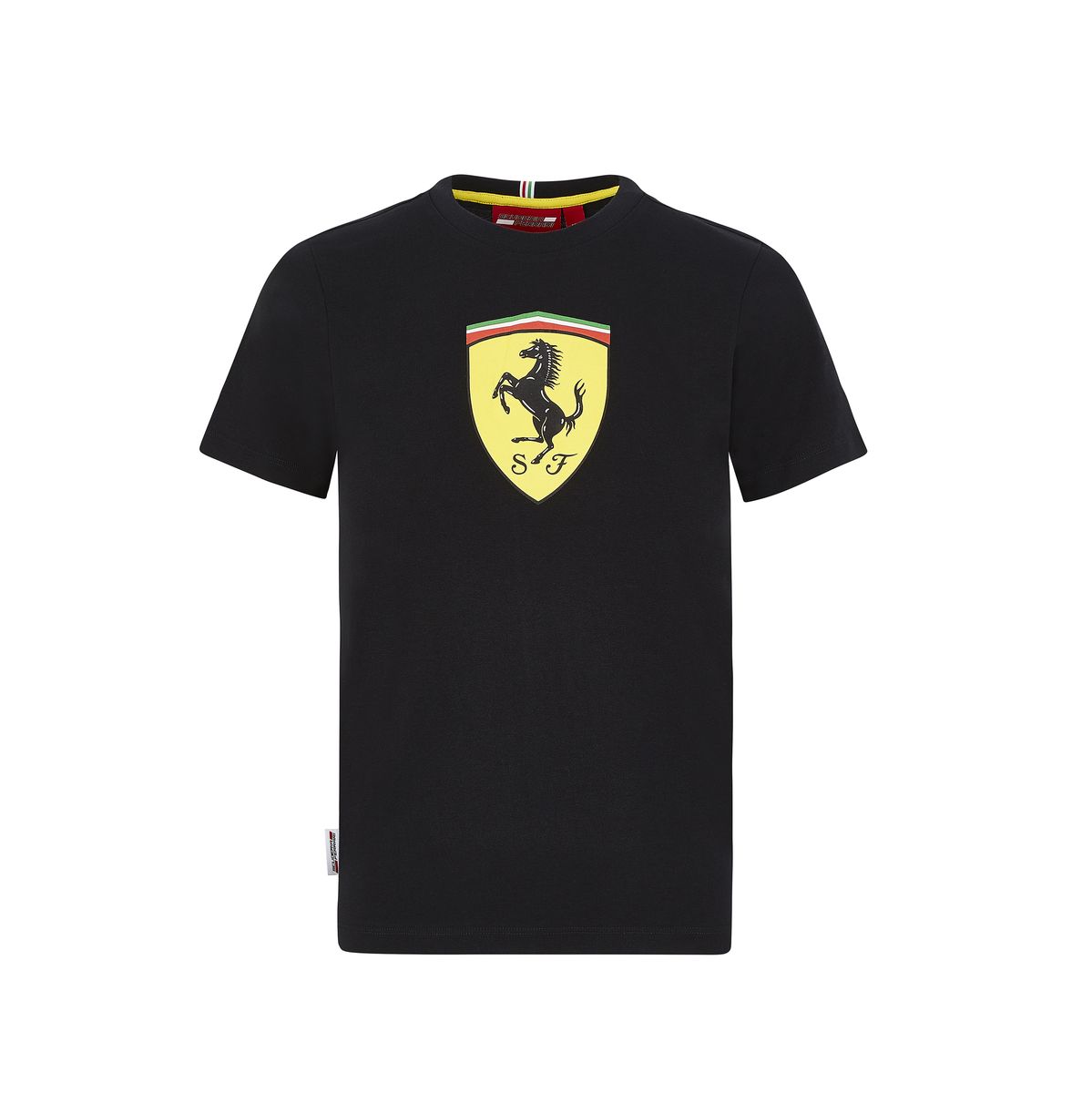 Scuderia Ferrari Kids Large Shield T-Shirt Black | Shop Today. Get it ...
